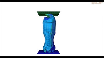 Plastic Bottle Simulation with Abaqus