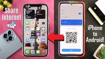 Share Internet Wi-Fi From Android To iPhone [How To using QR Code]
