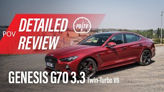 Genesis G70 3.3T Ultimate Sport: Detailed review (POV)