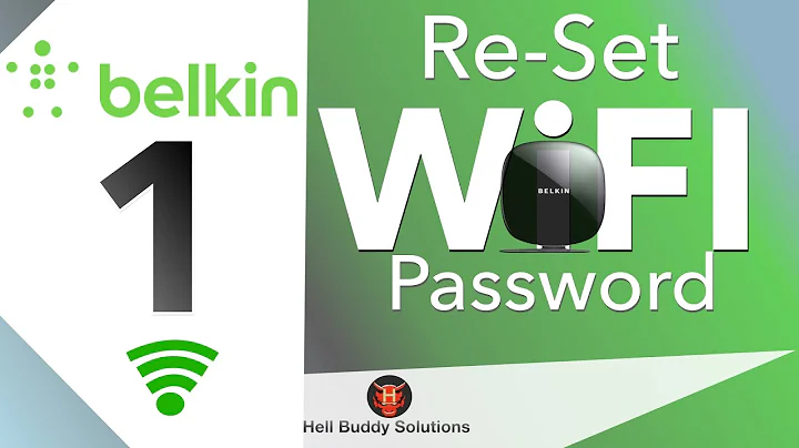 Belkin Wi-Fi Network & Password Re-Setting Part 1