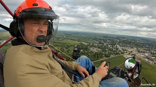 Next Year Air Hat Delivery by Powered Parachute - 9-8-23