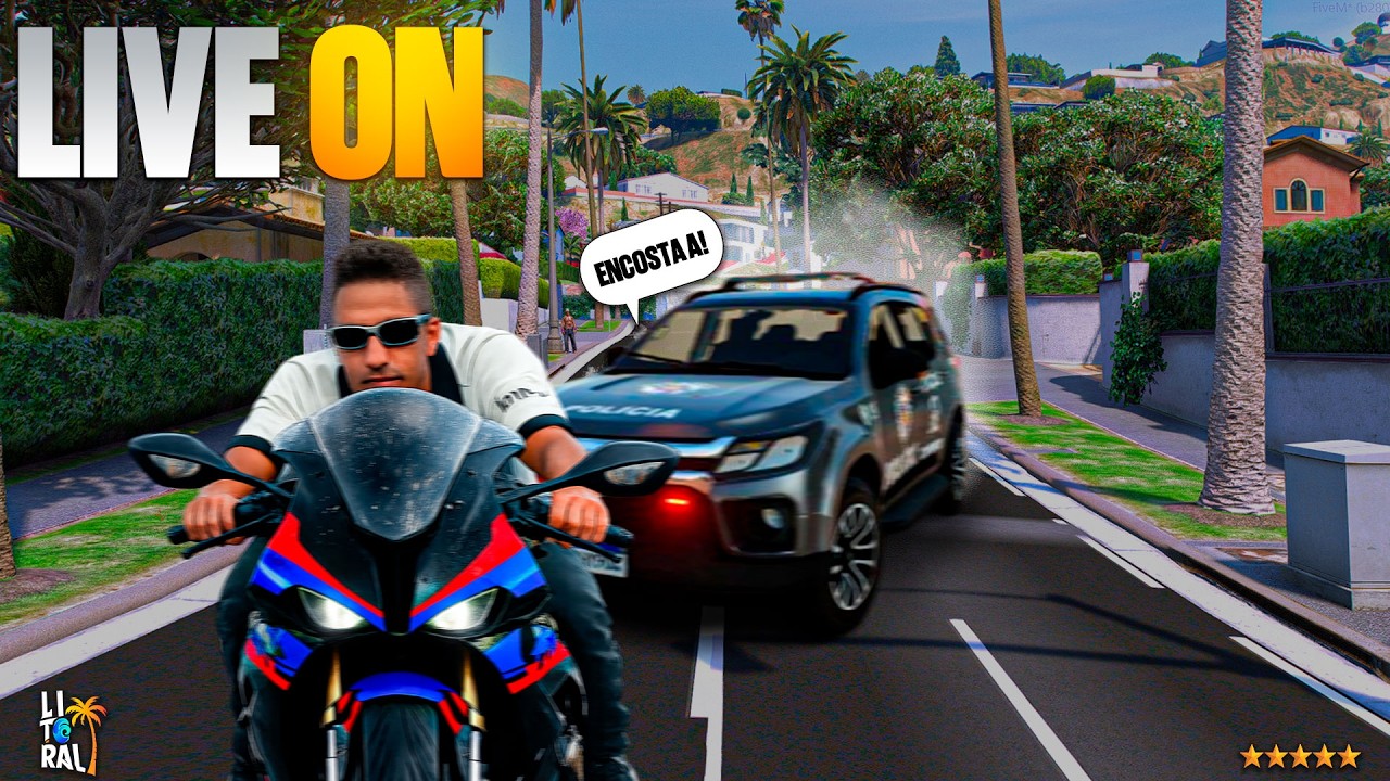 GTA MTA RP - | LANCEI UM NOVO FOGUETE VAMO PRO TRECHOO - LITORAL RP