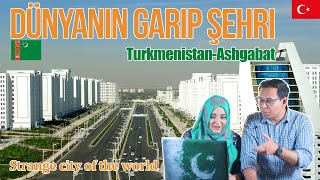 Turkmenistan-Ashgabat: Wide Empty Boulevards | Pakistan Reaction | Subtitles