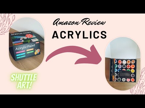 Review ( Shuttle Art Acrylic Paints! ) * honest * 