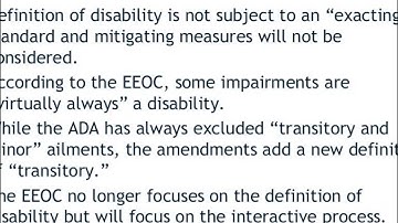 The Interactive Process and Accommodation of the Disabled under the ADA - TrainHR