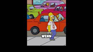 deshalb installierte er alle Elektrogeräte in seinem Auto #simpsons #cartoon #film #animation #movie