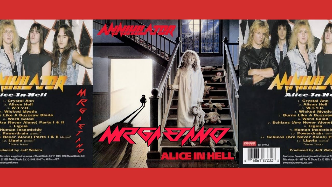 Annihilator - Alice In Hell - Album 1989