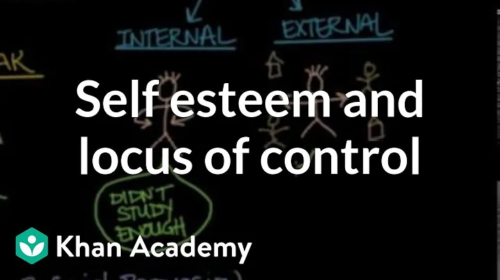 Self esteem, self efficacy, and locus of control | Individuals and Society | MCAT | Khan Academy - DayDayNews