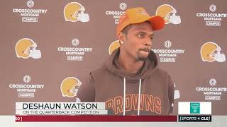 Deshaun Watson Gives His Thoughts on the Browns Quarterback Competition - Sports4CLE, 6/10/26