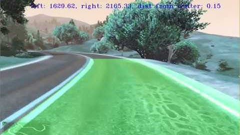 Copy of GTA V - Drive Assistance using openCV - Demo