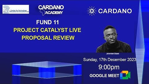 Fund 11 Live Proposal Review Process