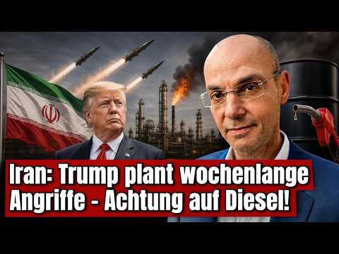 Thumbnail for Iran: Trump plant wochenlange Angriffe - Achtung auf Diesel! Videoausblick