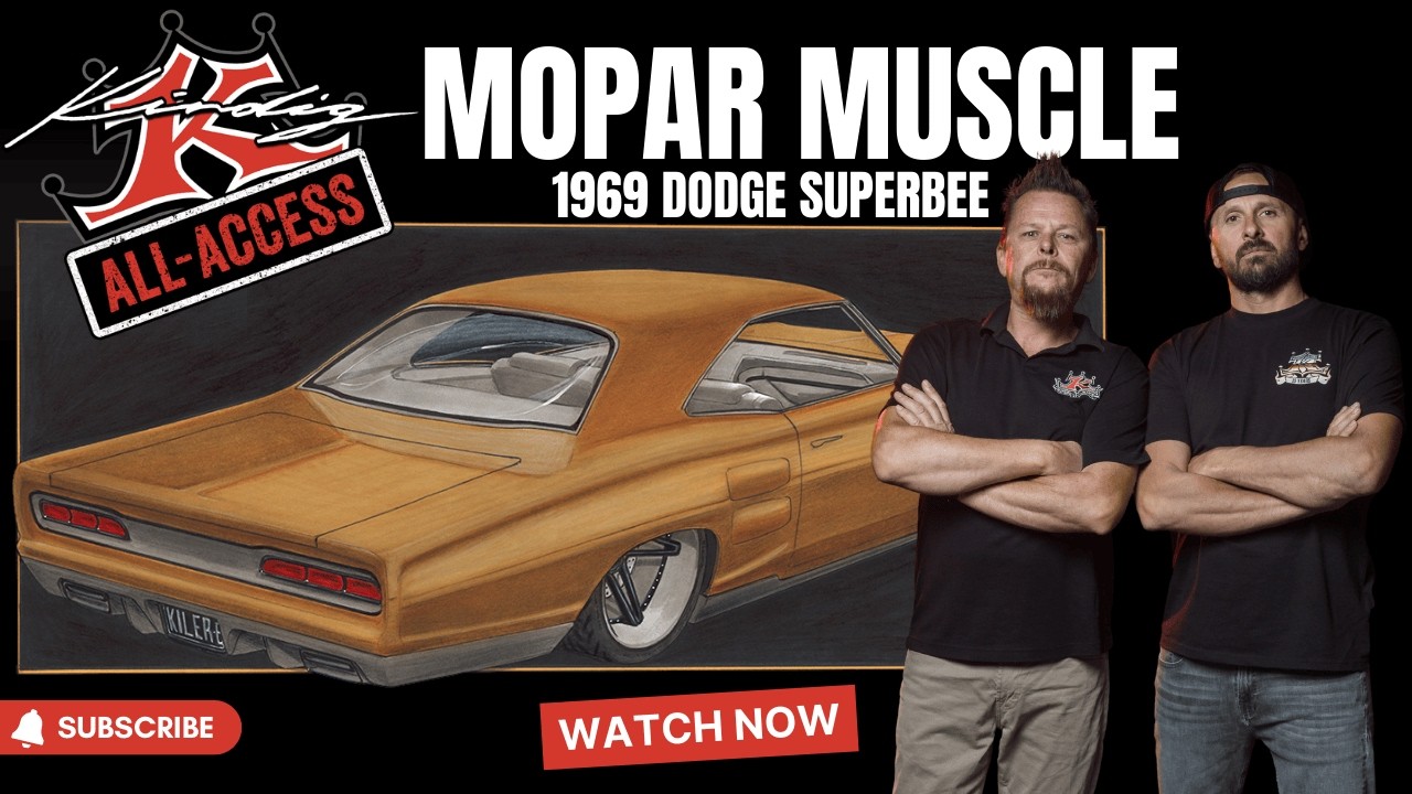 Mopar Muscle - Wrenching on a Bee #kindigitdesign #mopar #dodge #superbee #musclecar #restomod