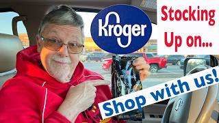 Lots of different sales at KROGER. We stocked up! SHOP WITH US!