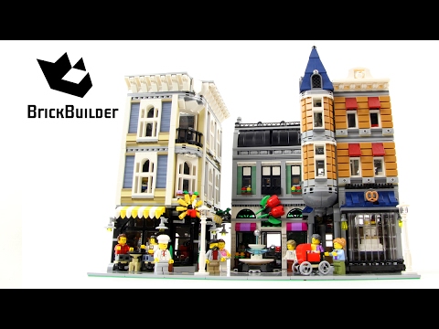 Lego Creator 10255 Assembly Square - Lego Speed Build - YouTube