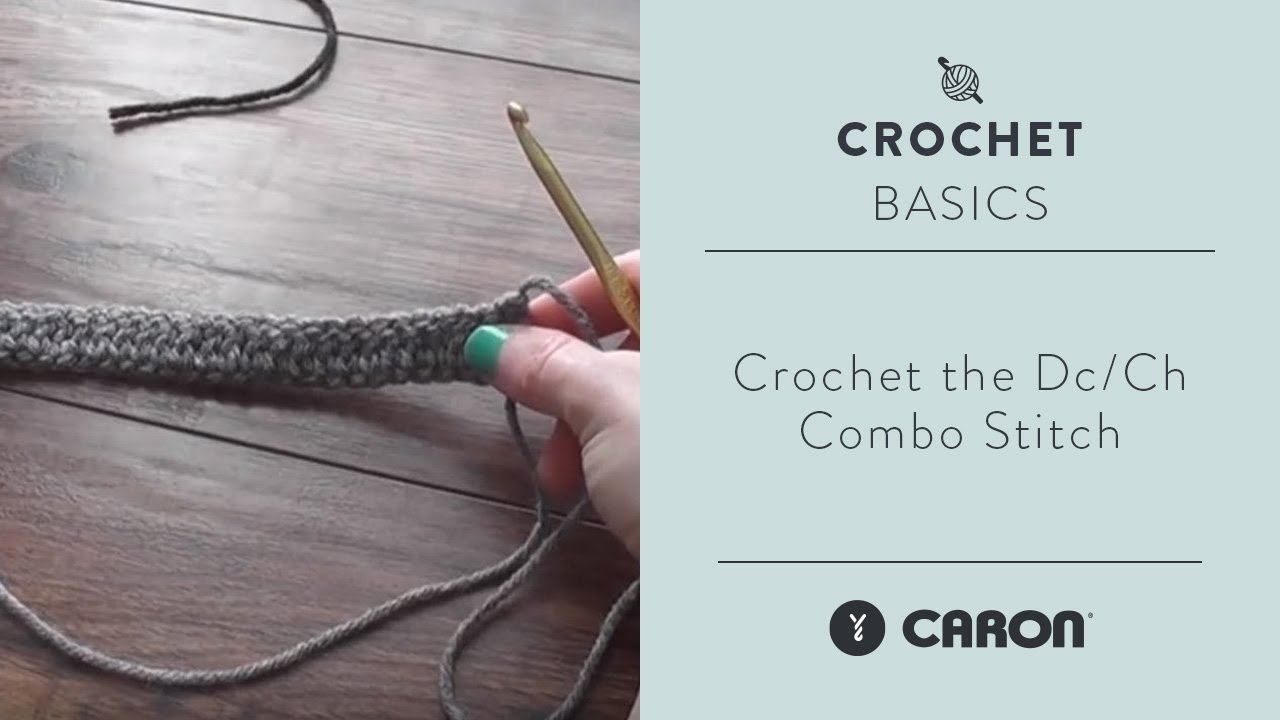 Crochet the Dc/Ch Combo Stitch YouTube