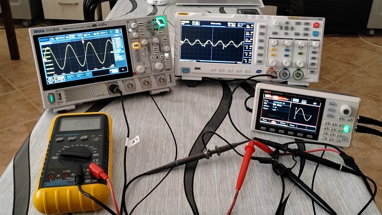 RIGOL DHO814 vs FNIRSI 1014D: Is the upgrade Worth it? (short oscilloscope comparison)