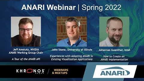Webinar: ANARI - March 2022