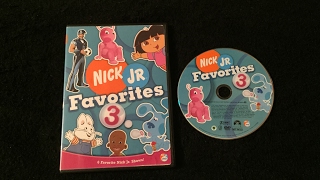 Opening To Nick Jr. Favorites (Volume 3) 2006 DVD