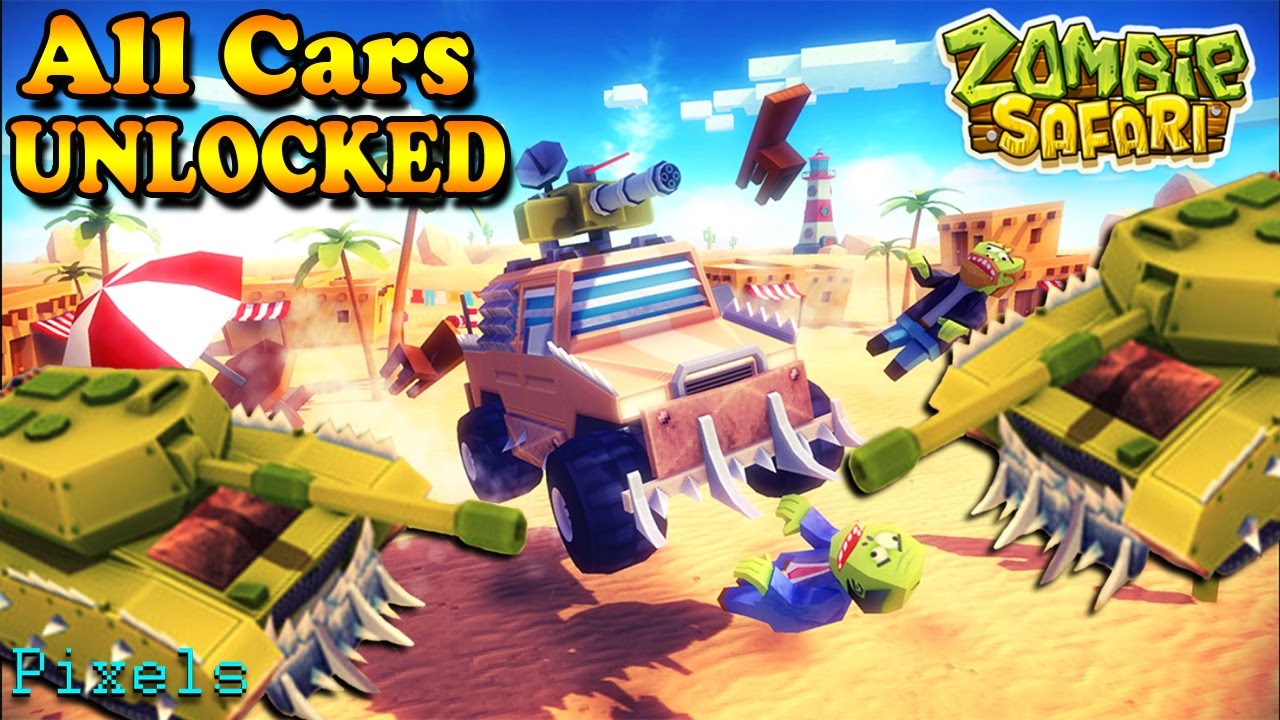 Zombie Safari - All Cars & Weapons Unlocked