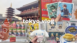 japan vlog ⛩ akihabara, anime merch & figures, tokyo skytree, ikebukuro, asakusa, lots of eating