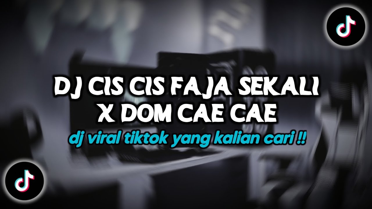 DJ CIS CIS FAJA SEKALI X DOM CAE CAE | VIRAL TIKTOK TERBARU 2025