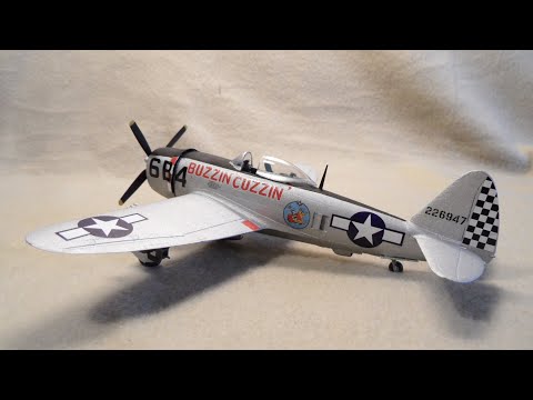 REVELL 1/72 P-47 (A '72 Scale Models & Rob BasicModelling Buddy Build)