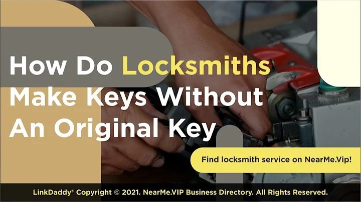 How Do Locksmiths Make Keys Without An Original Key