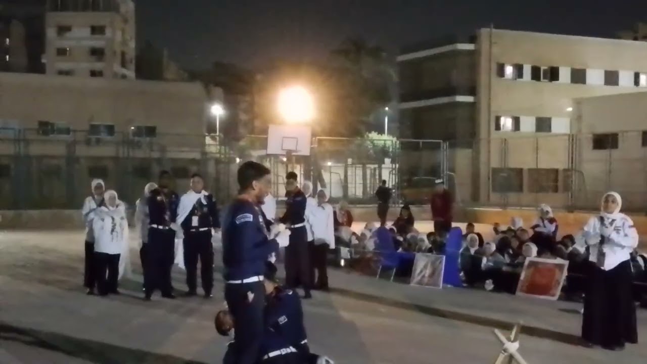 سمر اداب عين شمس في الكشفية ال 55