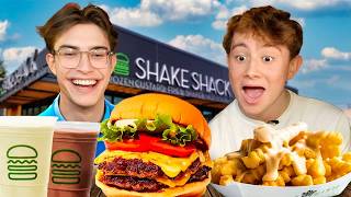 JOLLY! British College Students try Shake Shack for the first time