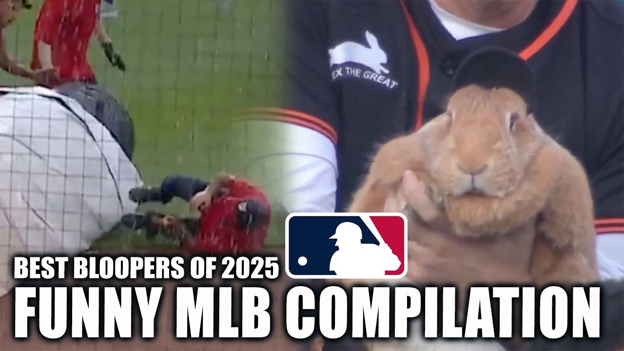 MLB FUNNIEST MOMENTS OF 2025 COMPILATION 🤣 ⚾️ Bloopers, critters, wild plays & MORE 🔥 | ESPN MLB