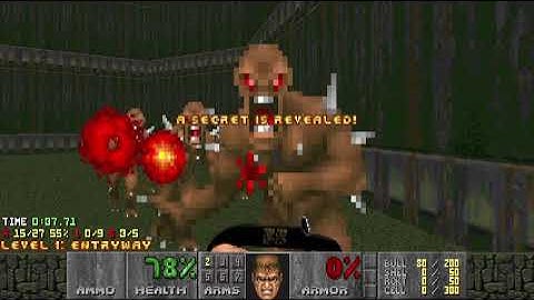 Doom 2 (1994)- Map 01 (FDWL)
