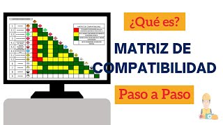 MATRIZ DE COMPATIBILIDAD QUIMICA#seguridadysalud