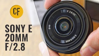 Sony 20mm f/2.8 lens review with samples screenshot 3