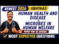 Re NEET 2026 Abhyaas | Human Health and Disease + Microbes In Human Welfare |Most Expected Questions