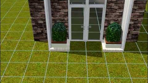 [Sims 3 Tutorial] Creating Half Walls on Roofs