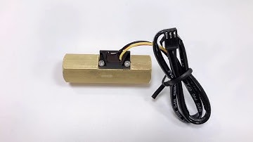 SAIER Female to Female Full Cooper G1/2" Hall Effect Liquid Water Flow Sensor Switch Flowmeter