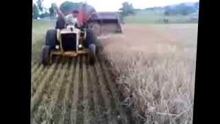 Barley Harvest 2014 Unimog Farms