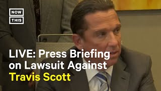 Texas Law Firm Holds Press Conference on Travis Scott Lawsuit I LIVE