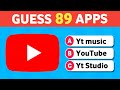 Can You Guess 89 Most Popular Apps Just By Looking? 📲 Ultimate App Quiz 