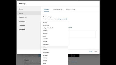 How to block country on youtube without MCN