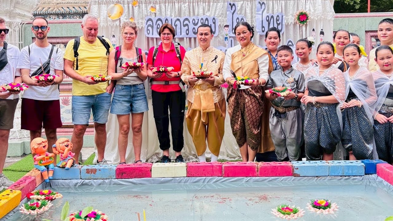 ￼ลอยกระทง2568 โรงเรียนวัดสวนพลู บางรัก กทม.