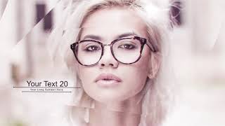 Royalty Free | After Effects Template | Glass Parallax Slideshow