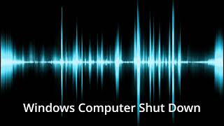 Windows Computer Shutdown Sound Effect