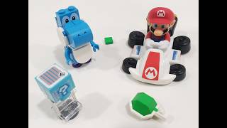 LEGO SUPER MARIO BROTHERS GALAXY MOVIE YOSHI BIKE  &amp; SMART BRICK SYSTEM - LEARN  HOW TO BUILD PART 4