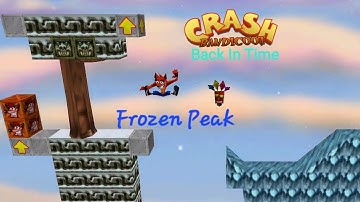 Crash Bandicoot - Back In Time Fan Game Custom Level Frozen Peak By OG_CrashFan