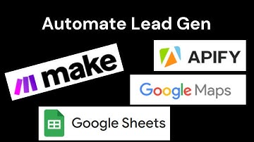Automate Lead Generation: Apify to Google Sheets with Make.com! (Step-by-Step Tutorial)