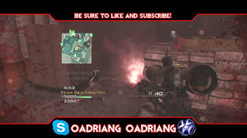 MW3 - God Mode Classes - Full Gameplay