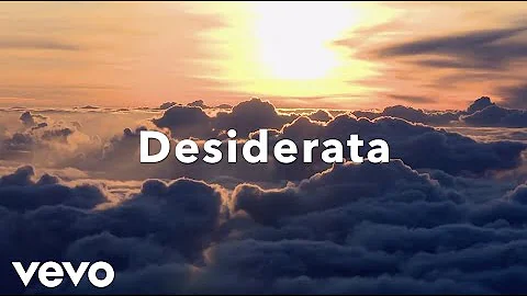 Desiderata - Arturo Benavides / Autor: Max Ehrmann