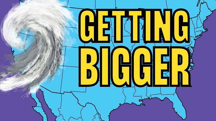 This Storm Just Keeps Getting BIGGER...POW Weather Channel
